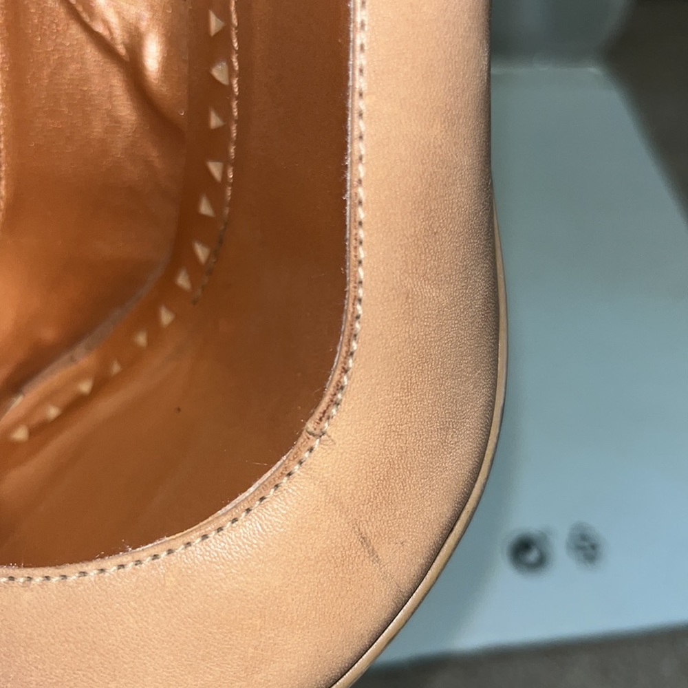 BRONX tan leather heels - Picture 11 of 12